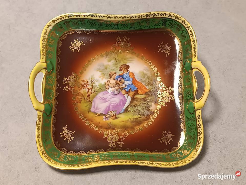 LENI PARBUS Rokokowa Patera Scenka Rodzajowa Zakopane sprzedam