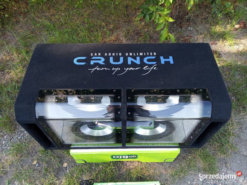 Tuba Skrzynia Basowa Subwoofer Wzmacniacz CRUNCH Dzierżoniów