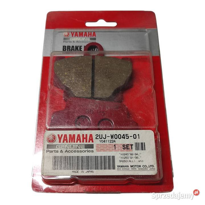 KLOCKI HAMULCOWE Yamaha 2UJW004501 XV 250 SR 125 Bolesławiec