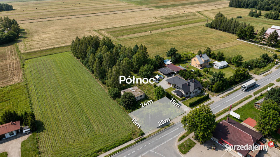 Dwie działki budowlanorolne 5557 m Dubów Sprzedaż lubelskie sprzedam