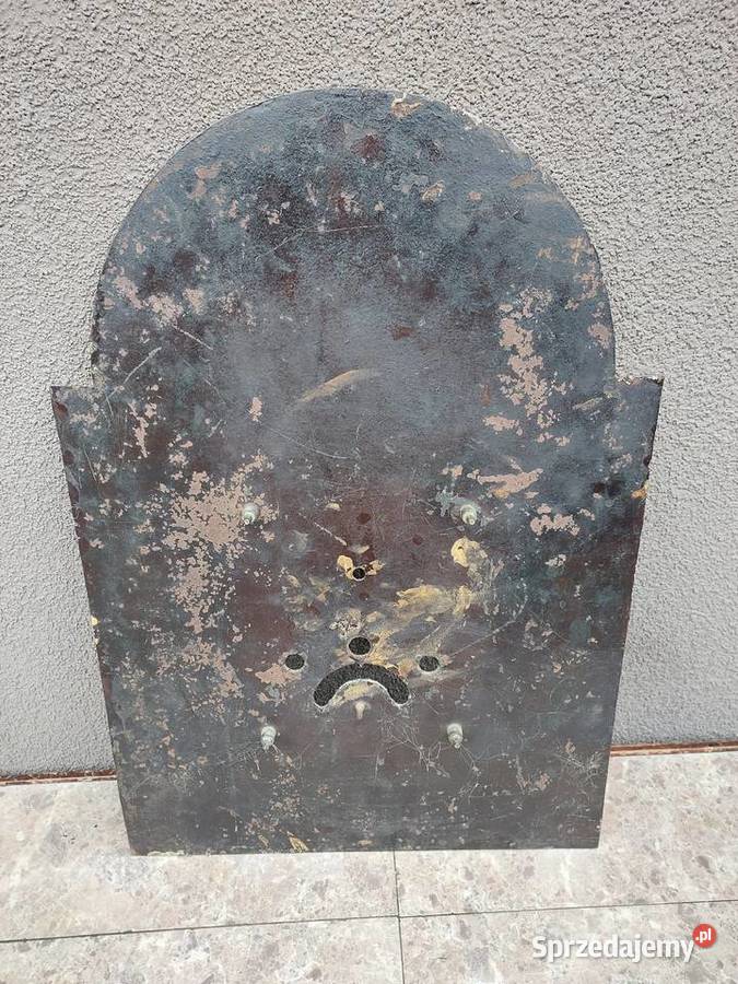 T132 Tarcza zabytkowego zegara podłogowego pomorskie Tczew