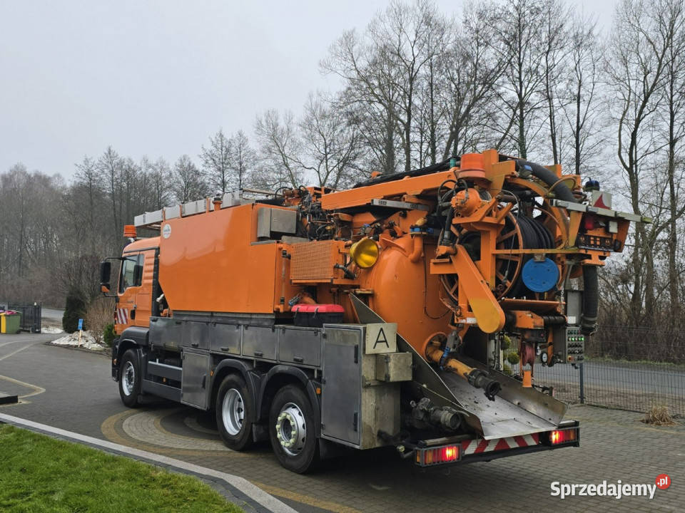 MAN TGA 26460 WUKO do zbierania odpadów manualna Skępe