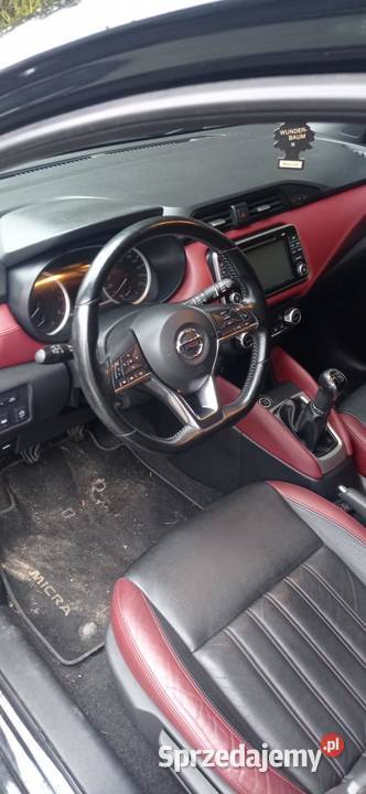 Nissan Micra K14 09 BENZ 2017 RADARKAMERA 121500km Nissan łódzkie