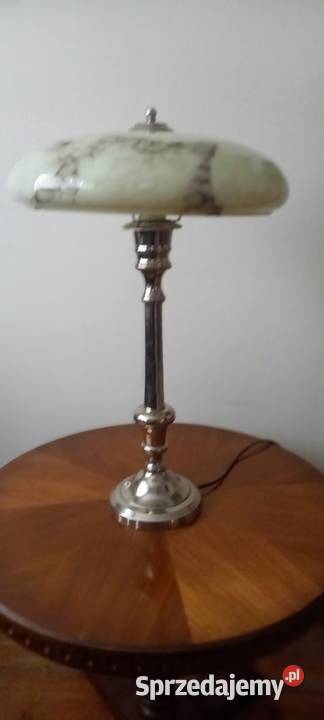 Kolumnowa lampa z chromowanego mosiądzu duży Skierniewice