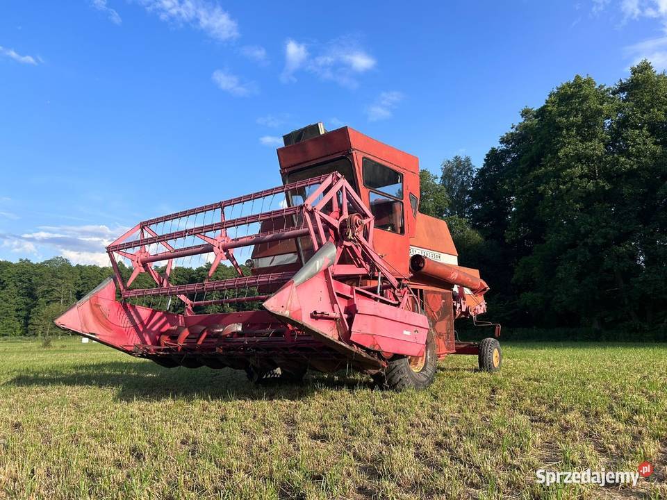 Kombajn zbożowy mf 487 z sieczkarnią mazowieckie Garwolin
