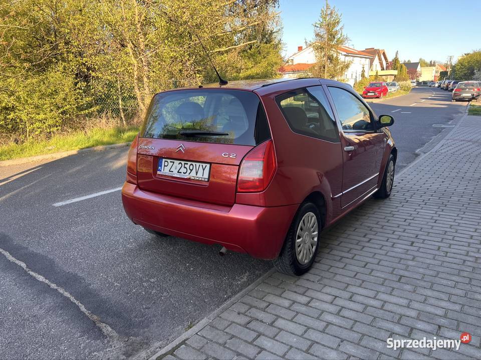 Citroen c2 klima sprawn isofix klimatyzacja wielkopolskie Kórnik sprzedam