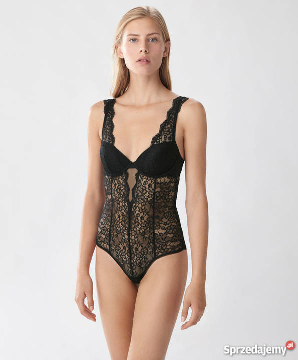 NOWE z metką Oysho Body z koronką Koronkowe body mazowieckie