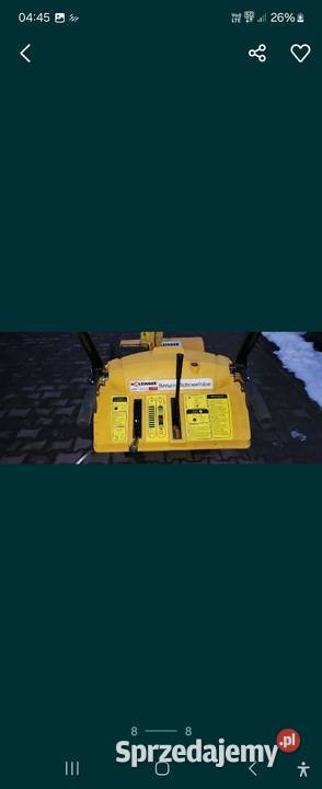 Odśnieżarka Gąsienicowa Holzinger HSF110 LE 11 Gliwice