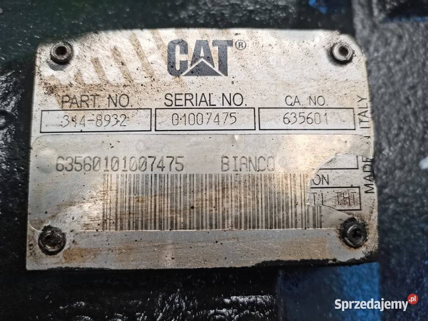 CAT TH 336 Obudowa osi Carraro wielkopolskie Wilkowo sprzedam