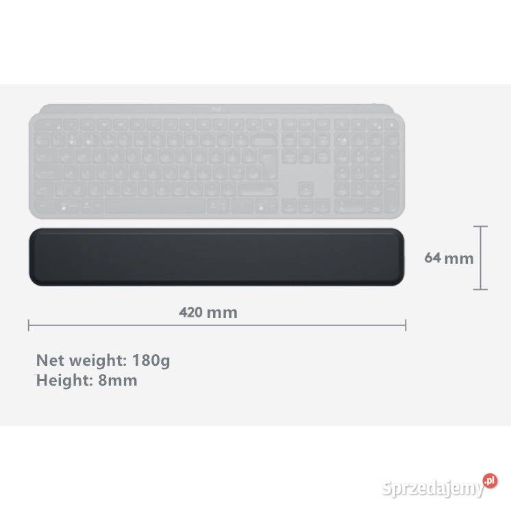 Logitech MX Palm Rest Podkładka Antypoślizgowa Logitech Gdańsk