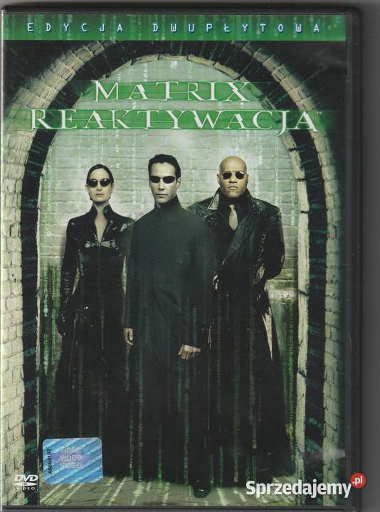 Film Matrix Reaktywacja edycja dwupłytowa DVD lektor mazowieckie Pruszków
