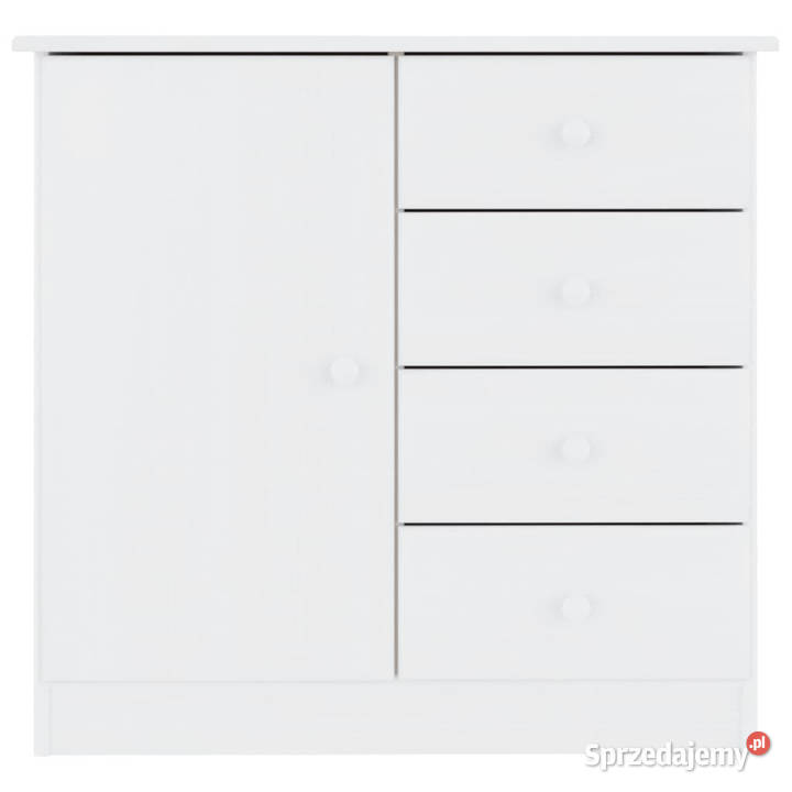 Szafka ALTA biała 77x35x73 lite drewno sosnowe mazowieckie Warszawa sprzedam