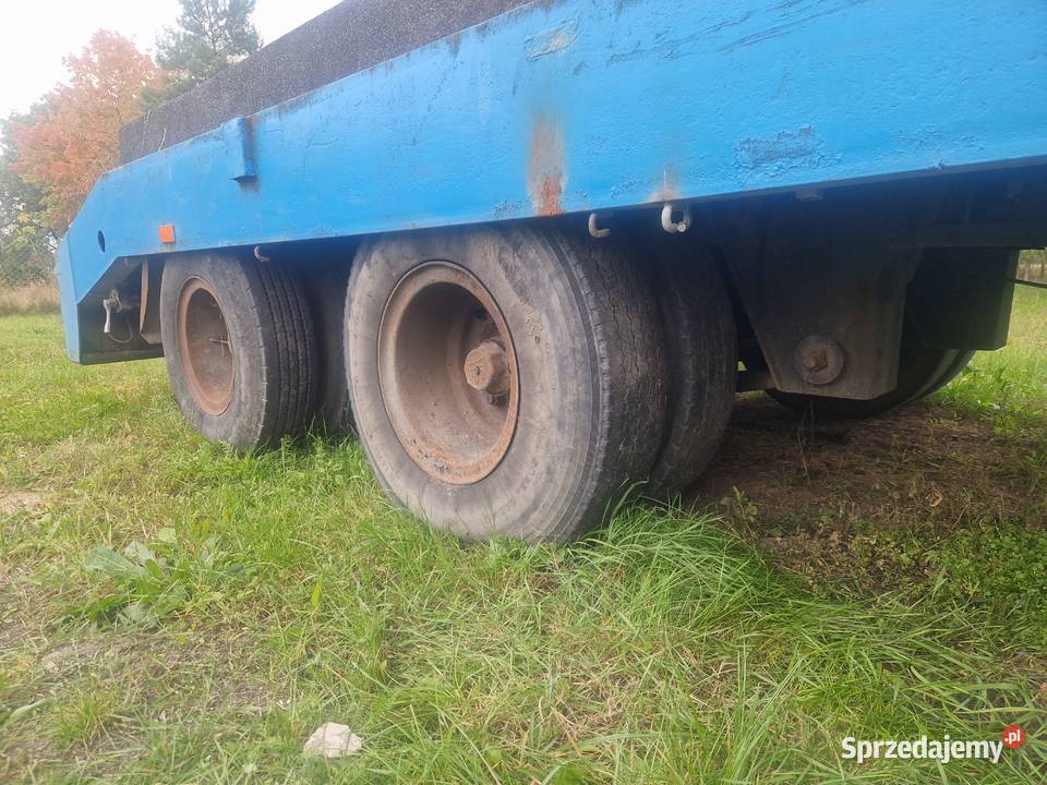 przyczepa tandem wywrotka i przyczepa Chodel sprzedam