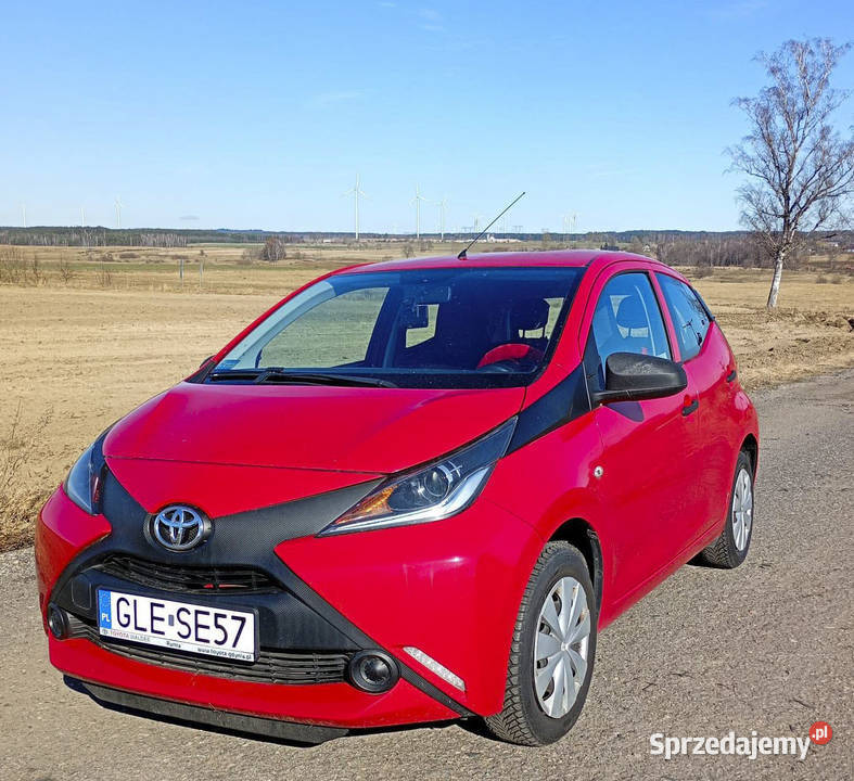 Toyota Aygo 10 VVTi 27000 1 właściciel pomorskie Lębork