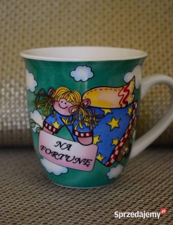 Kubek ceramiczny Na fortunę z życzeniami Chełmno