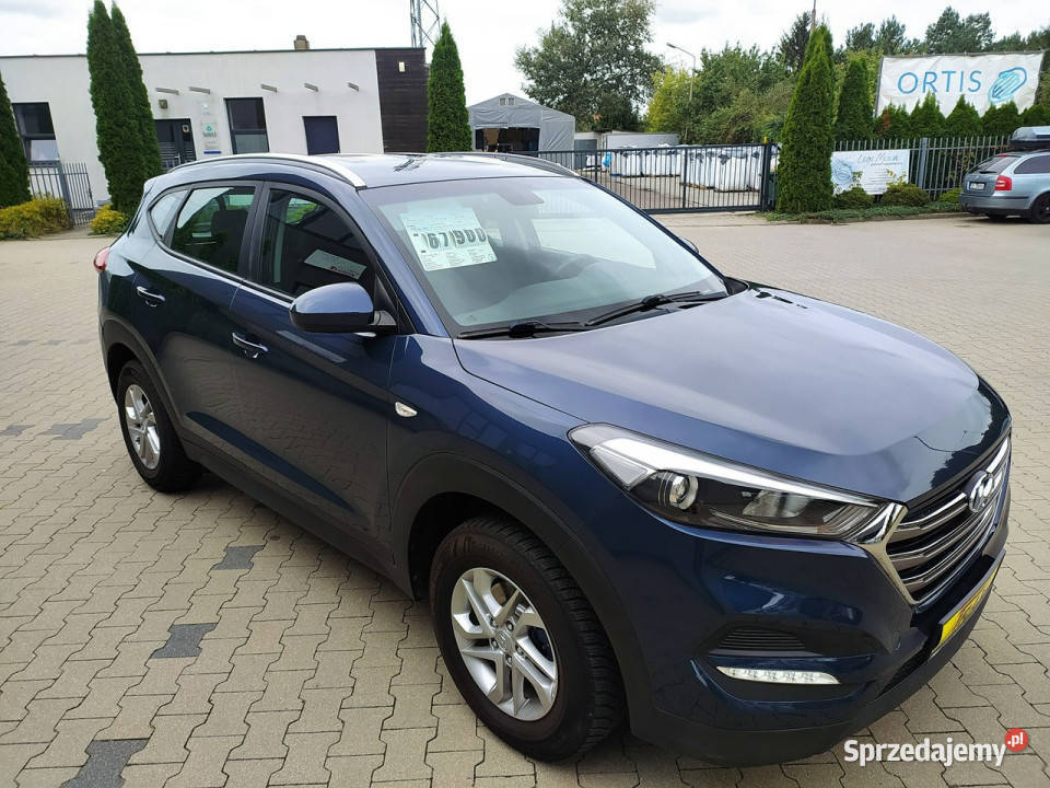 Hyundai Tucson 16 GDI 132 2WDbogate wyposażenie gniazdo USB Motoryzacja Łódź sprzedam