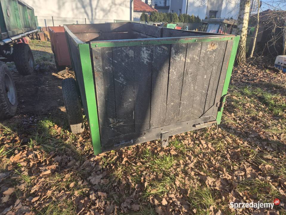 Przyczepka rolnicza jednoosiowa Bucze