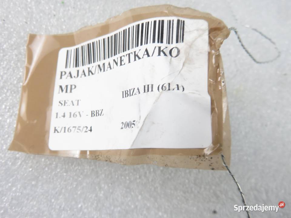 PRZEŁĄCZNIK ZESPOLONY SEAT IBIZA III 6Q0953503BG Panele sterowania, przełączniki