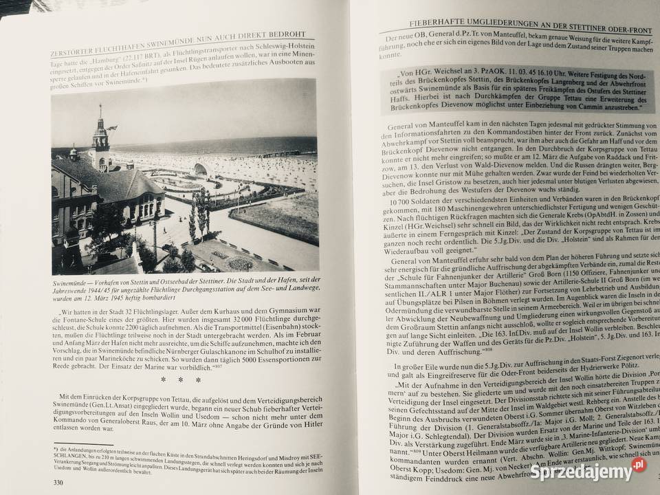 3774 Pomorze 1945 Historia Upadku III Rzeszy Szczecin