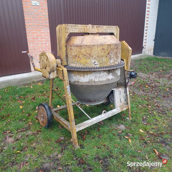Betoniarka 250 L Piaski