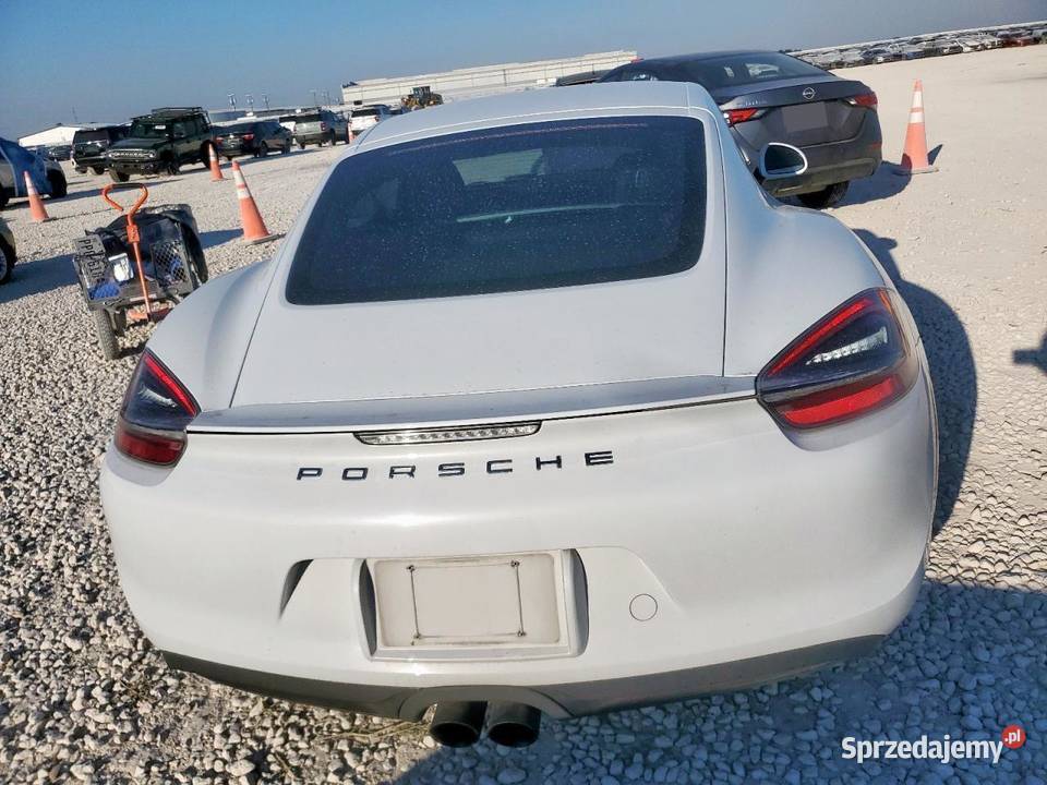 2015 PORSCHE CAYMAN do sprowadzenia Cayman Częstochowa