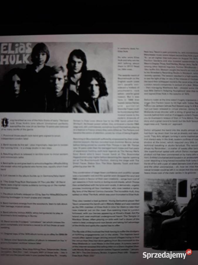 Archiwum hard blues rocka ELIAS HULK Unchained Płyty i kasety