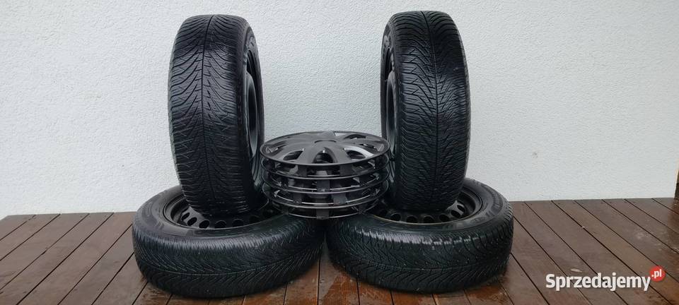 felgi stalowe 14 4x1143 opony całoroczne FULDA kujawsko-pomorskie Bydgoszcz