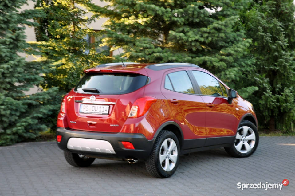 Opel Mokka 14T140Android AutoKameraWelurRelingI 139257km Mokka mazowieckie Ostrów Mazowiecka