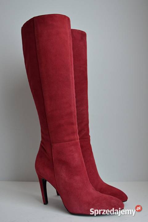 BURGUNDOWA POEZJA kozaki Via Spiga Bethany do podlaskie Białystok