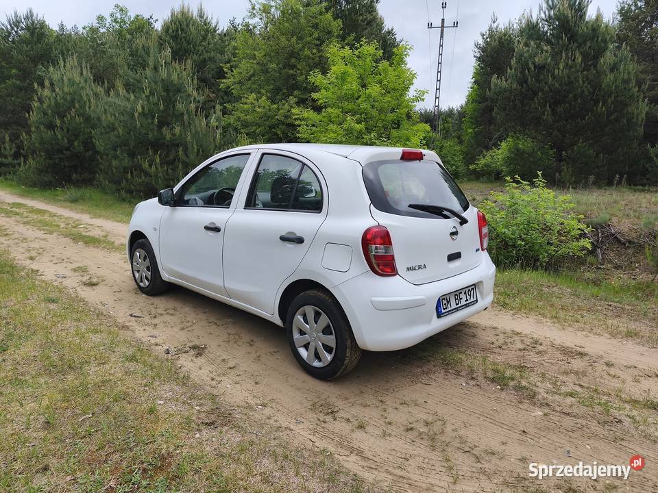 Nissan Micra 12 Benzyna Klimatyzacja 5 Drzwi z welurowa tapicerka śląskie Kłobuck