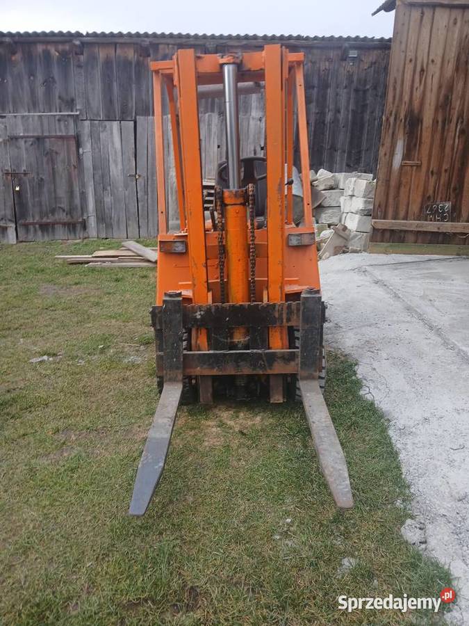 Wózek widłowy Bułgar silnik Perkins 3p diesel lubelskie Wojsławice