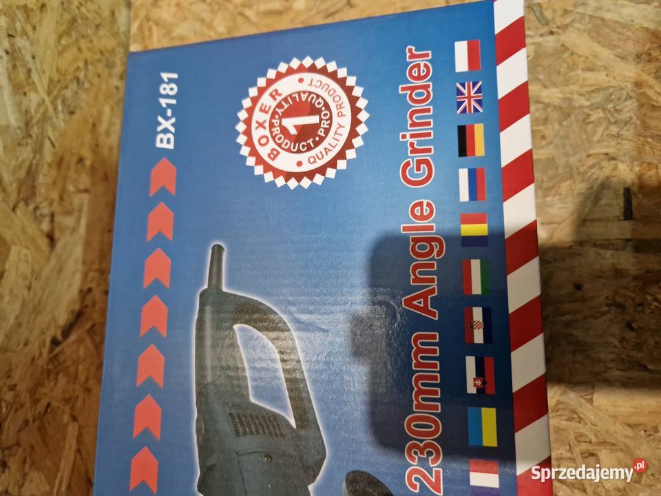 Szlifierka kątowa Bokser 3150 W 230 V tarcza 230 Głogowa