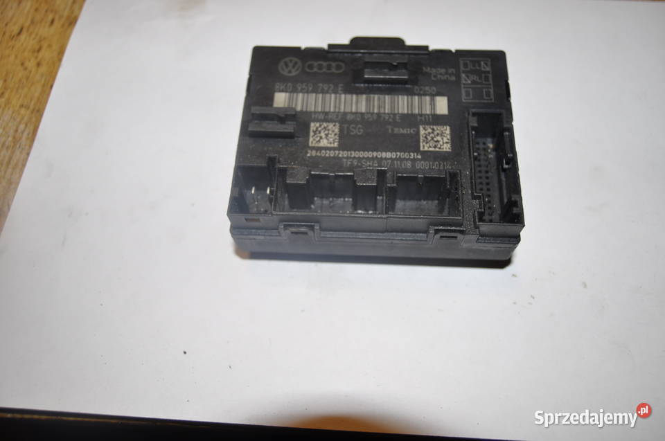 Audi A4 B8 Moduł sterownik drzwi 8K0959792D osobowe pomorskie Sierakowice sprzedam