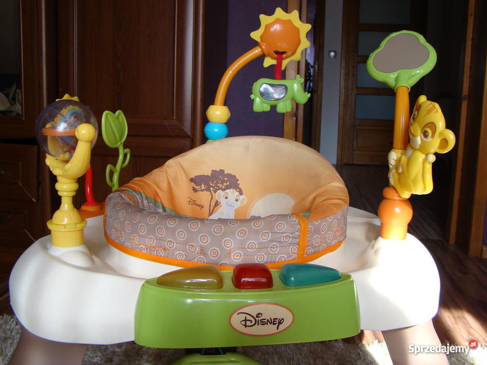 Skoczek HIPHOP LION KING Bright Starts Tkanina  łódzkie