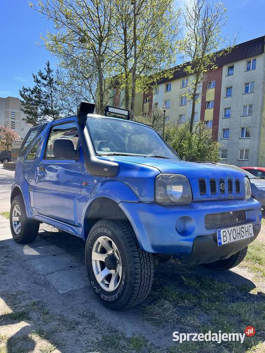 Suzuki Jimny LPG lift 4x4 hak zdejmowany dach nieuszkodzony Białystok