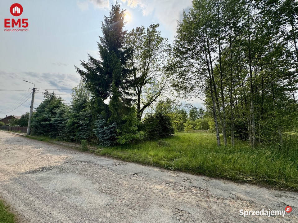 Grunt 2900m2 Kosmaty Borek 35m Sprzedaż podlaskie