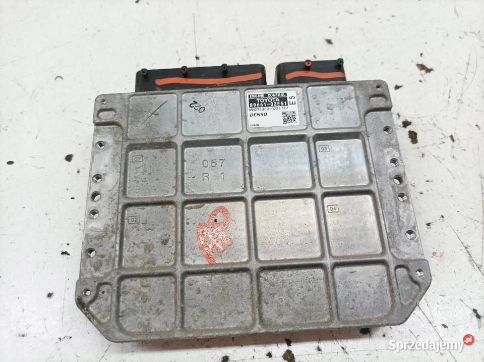 STEROWNIK SILNIKA 8966102E51 16 B 122 Toyota Rok produkcji 2007