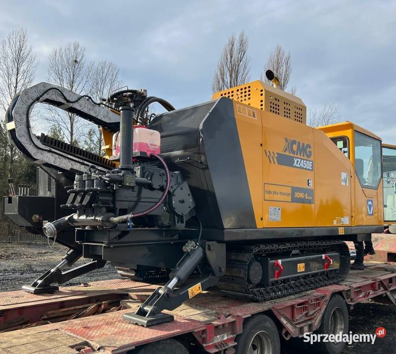 Wiertnica XCMG XZ450E przewierty sterowane Myszków