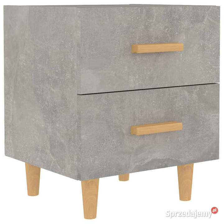 Szafka nocna szarość betonu 40x35x475 WM811978
