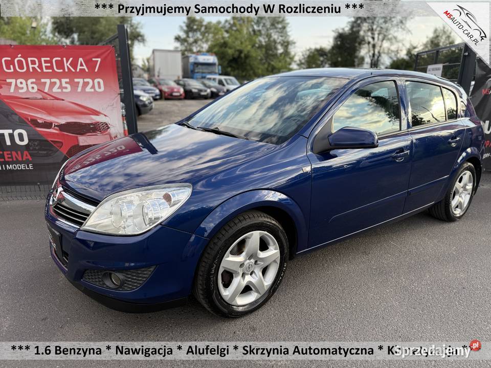 Opel Astra Benzyna 2007 Automat Klima Alufelgi VAT marża Poznań