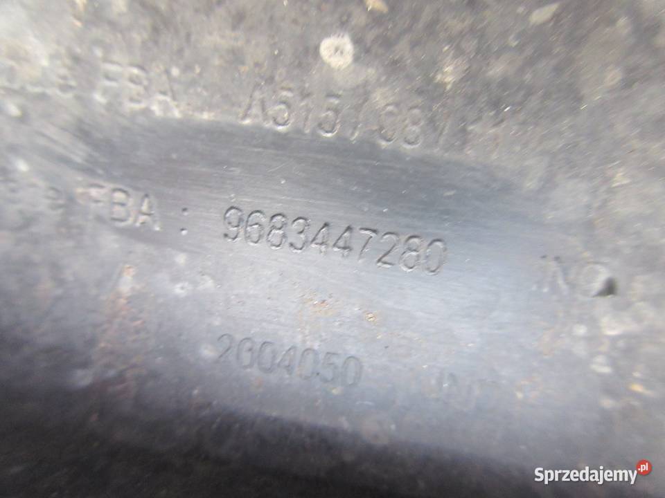 CITROEN DS3 OSŁONA POD ZDERZAK PRZÓD osobowe Ruda Śląska sprzedam