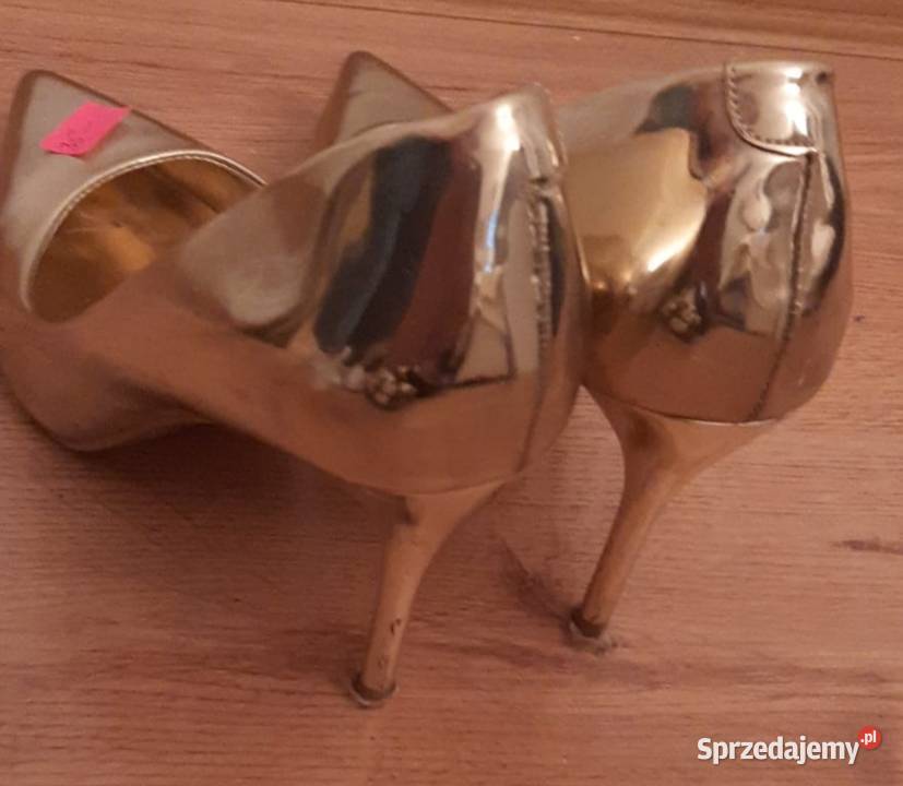 Sprzedam szpilki złote 26cm Wrocław
