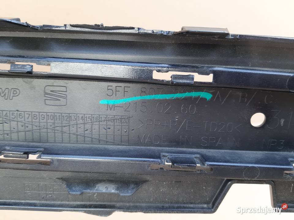 CUPRA FORMENTOR ZDERZAK PRZÓD PRZEDNI 5FF807221