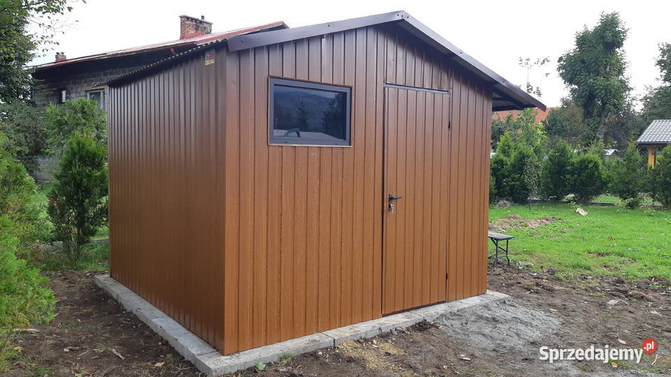 Garaż Blaszany Domek Ogrodowy Drewnopodobny Rybnik