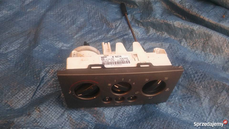 OPEL MERIVA A PANEL KLIMATYZACJI 13215936 osobowe Strzelce Krajeńskie