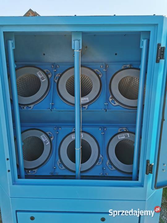 Odciąg dymu z hali wieża wentylacyjna