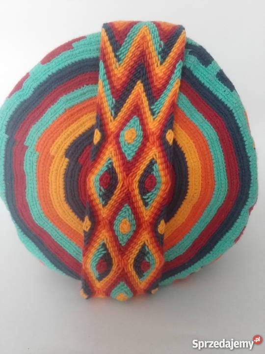 TORBA WOREK Mochila Wayuu Styl BOHO Kolumbia Oława