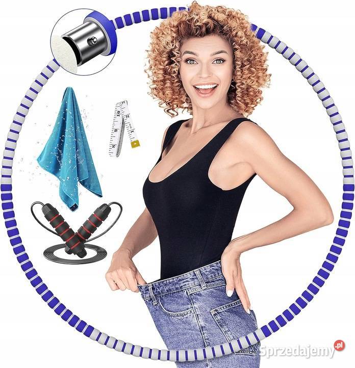 Hula Hoop AOYATE w zestawie ze skakanką sprzedam