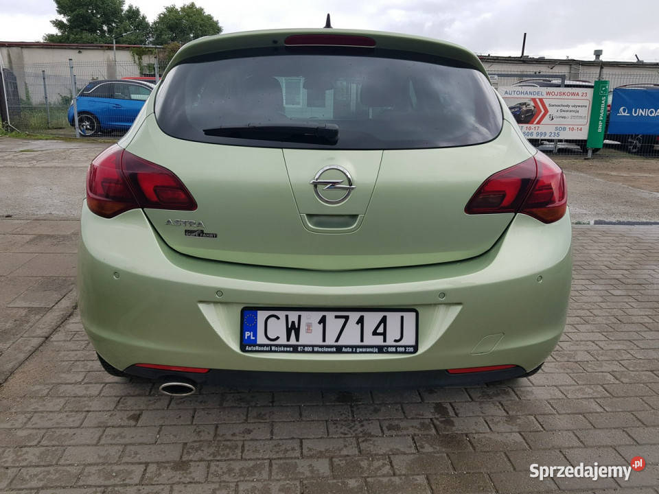 Opel Astra 14 Turbo Benzyna Nawigacja Xenon ABS Włocławek