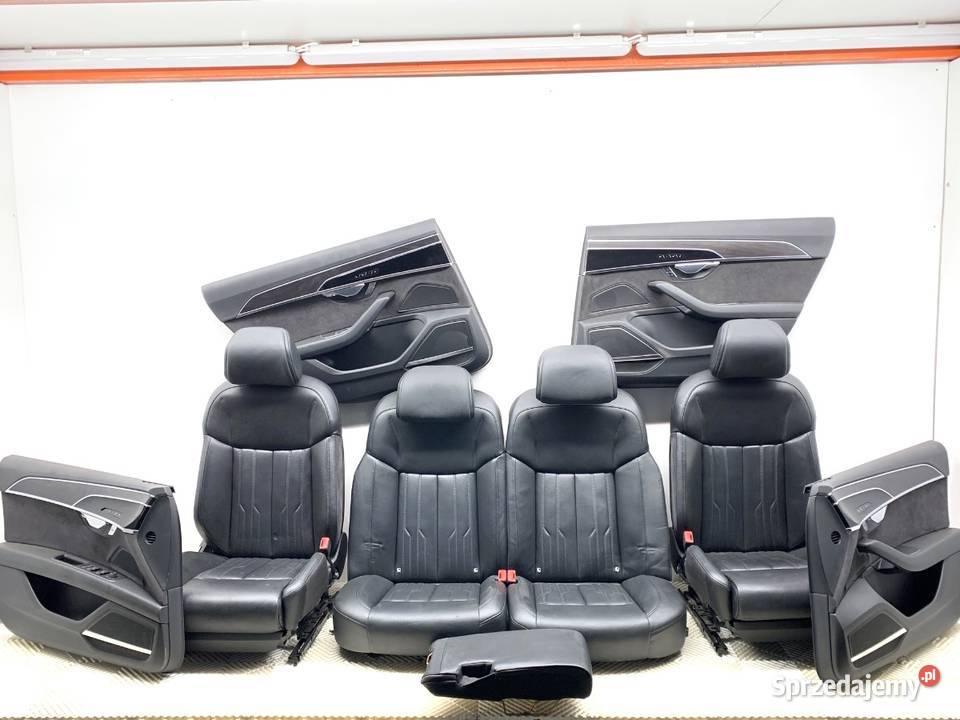 FOTELE KANAPA BOCZKI KOMPLET AUDI A8 D5 sprzedam